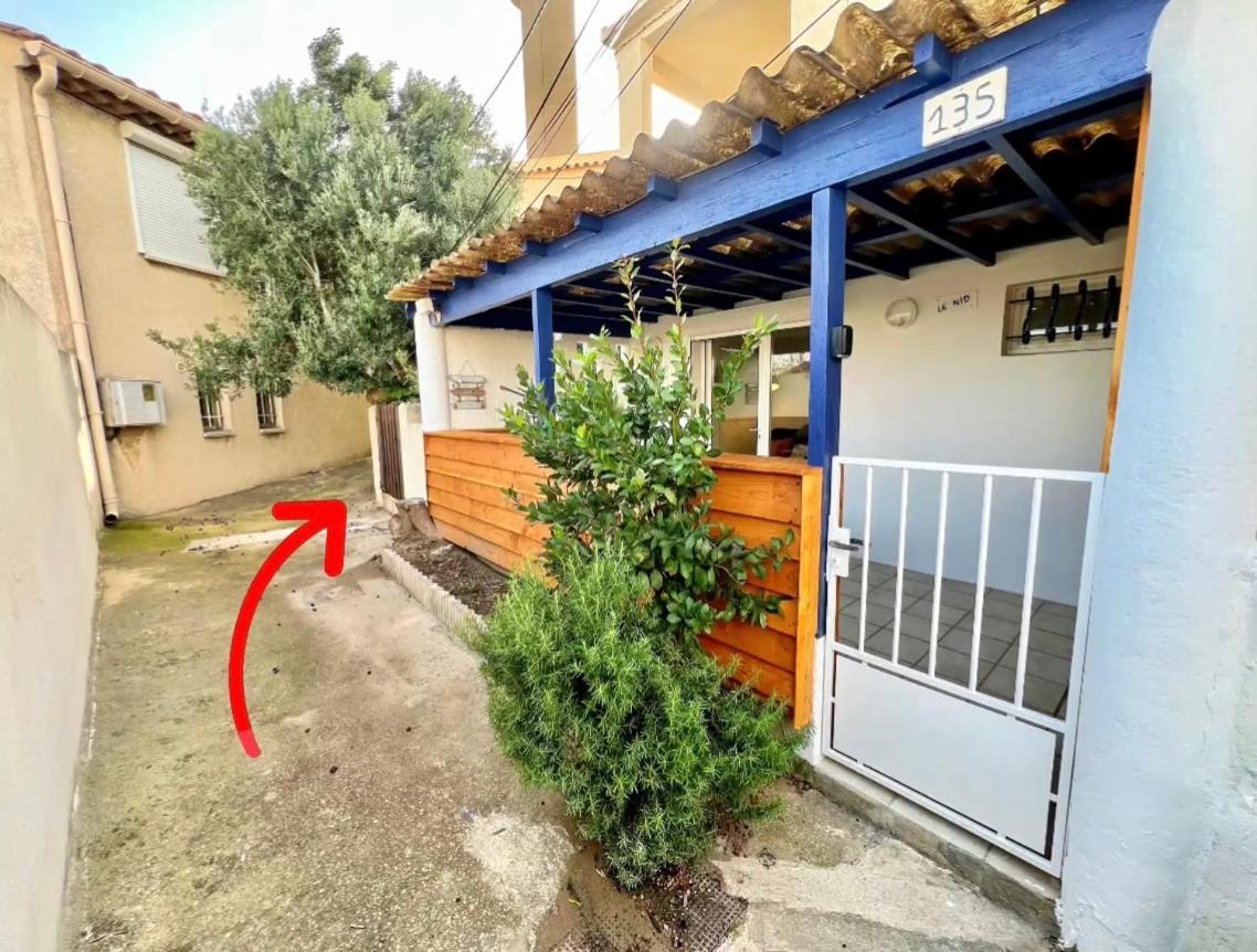 Le Coin De Mer 2, Bord De Mer, Plage 30M, Cosy, Clim, Wifi, 4 Personnes Fos-sur-Mer Exterior foto